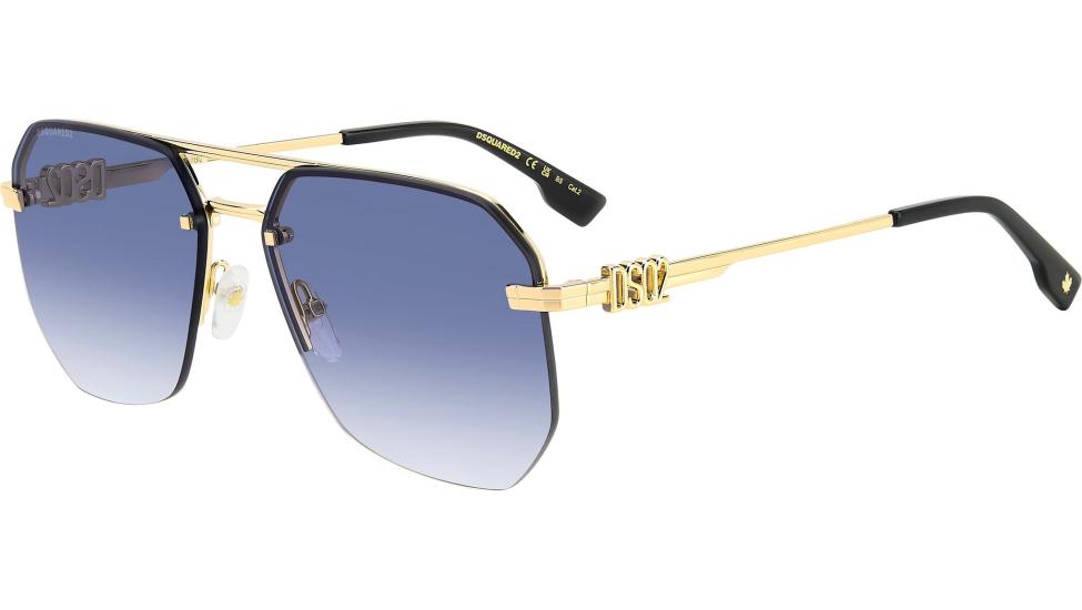 Dsquared2 D2 0103/S (LKS/08) 60 | Unisex Mavi Güneş Gözlüğü